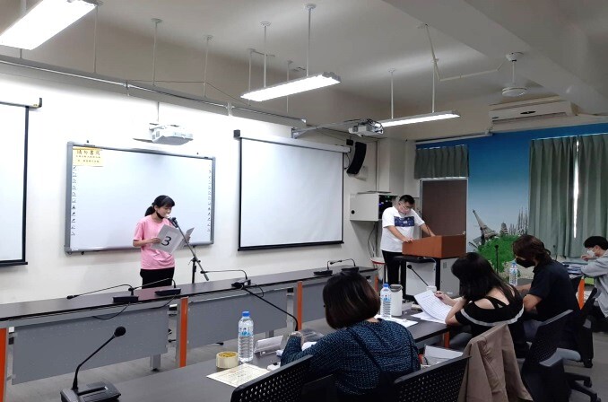 2022臺東專科英語朗讀比賽圖片